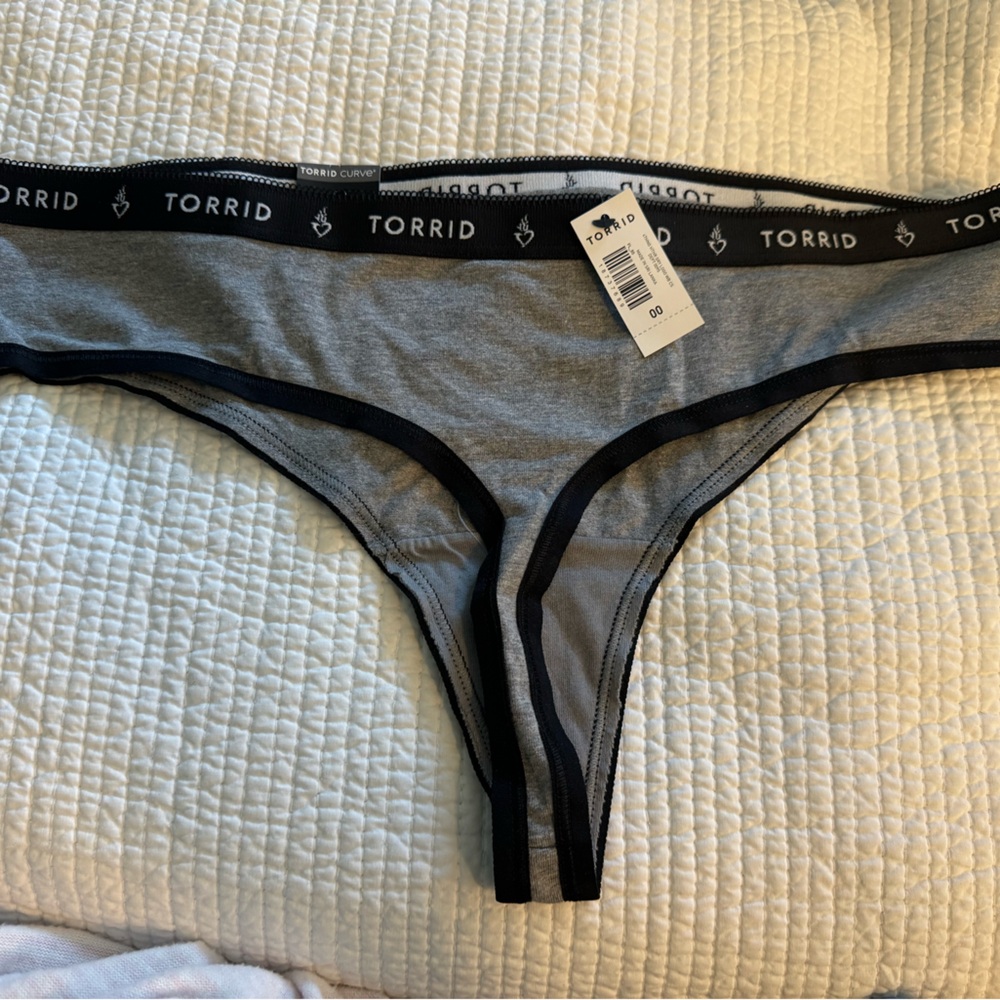 Torrid thong gray